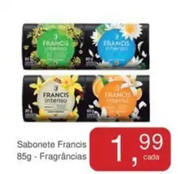 Mineirão Atacarejo Sabonete Francis Fragrâncias oferta