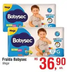 Fort Atacadista Fralda Babysec Mega oferta