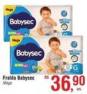 Fort Atacadista Fralda Babysec Mega oferta