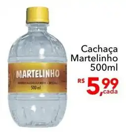 UniSuper Cachaça Martelinho oferta