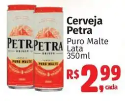 Supermercados Mateus Cerveja Petra Puro Malte oferta