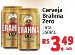 Supermercados Mateus Cerveja Brahma Zero oferta
