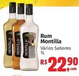 Supermercados Mateus Rum Montilla oferta