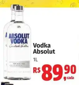 Supermercados Mateus Vodka Absolut oferta