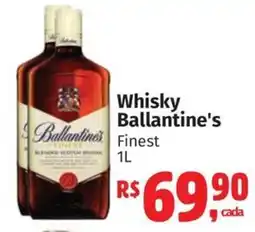 Supermercados Mateus Whisky Ballantine's Finest oferta