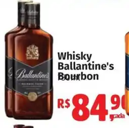 Supermercados Mateus Whisky Ballantine's Bourbon oferta