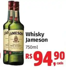Supermercados Mateus Whisky Jameson oferta