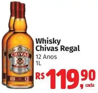 Supermercados Mateus Whisky Chivas Regal 12 Anos oferta