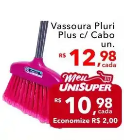 UniSuper Vassoura Pluri Plus c/ Cabo un. oferta