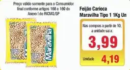 Spani Atacadista Feijão Carioca Maravilha Tipo 1 Un oferta