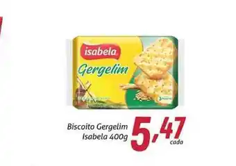 Biscoito Gergelim Isabela 400g