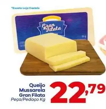 Barracão Supermercado Queijo Mussarela Gran Filata 1kg oferta