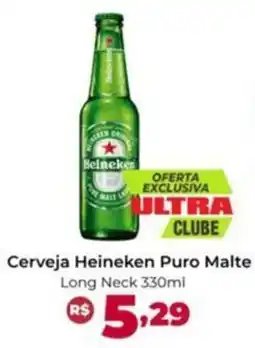 Ultrabox Cerveja Heineken Puro Malte Long Neck oferta