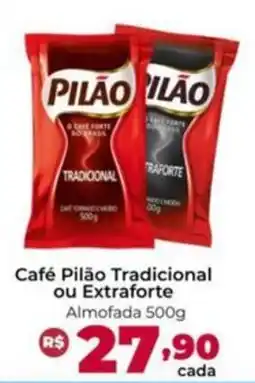 Ultrabox Café Pilão Tradicional ou Extraforte Almofada oferta