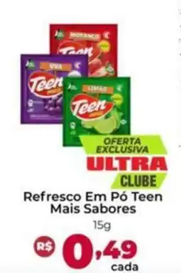 Ultrabox Refresco Em Pó Teen Mais Sabores oferta