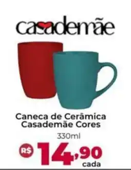 Ultrabox Caneca de Cerâmica Casademãe Cores oferta