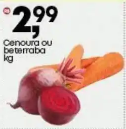 Frangolândia Cenoura ou beterraba oferta