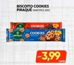 Novo Mix Biscoito cookies piraqué sabores oferta
