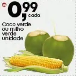 Frangolândia Coco verde ou milho verde unidade oferta