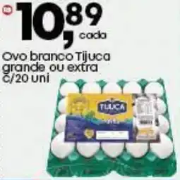 Frangolândia Ovo branco Tijuca grande ou extra oferta