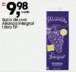 Frangolândia Suco de uva Aliança integral Tp oferta