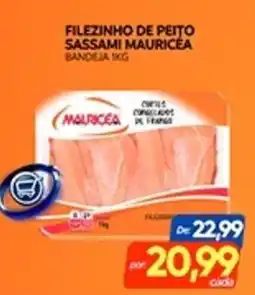 Novo Mix Filezinho de peito sassami mauricea bandeja oferta