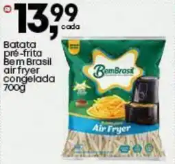 Frangolândia Batata pré-frita Bem Brasil air fryer congelada oferta