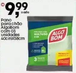 Frangolândia Pano para chão AlgoBom oferta