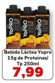Supermercados Tauste Bebida Láctea Yopro 15g de Proteínas/ Tp oferta