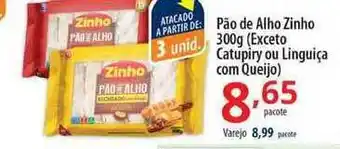 Akki Atacadista Pão De Alho Zinho 300g oferta