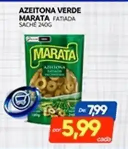 Novo Mix Azeitona verde marata fatiada sache oferta