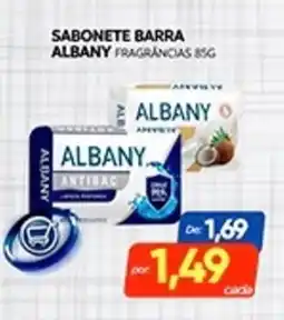 Novo Mix Sabonete barra albany fragrancias oferta