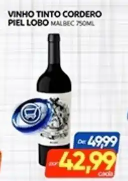 Novo Mix Vinho tinto cordero piel lobo malbec oferta
