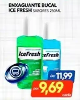 Novo Mix Enxaguante bucal ice fresh sabores oferta