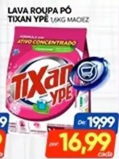 Novo Mix Lava roupa pó tixan ype maciez oferta