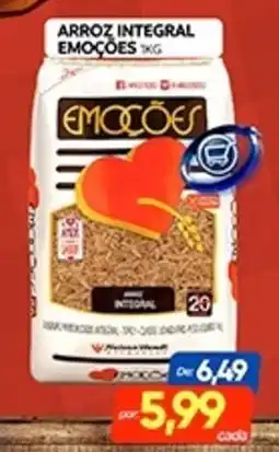 Novo Mix Arroz integral emoções oferta