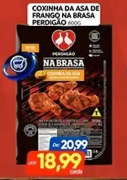 Novo Mix Coxinha da asa de frango na brasa perdigão oferta