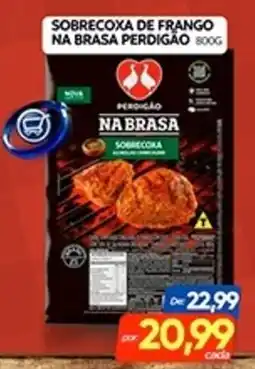 Novo Mix Sobrecoxa de frango na brasa perdigão oferta