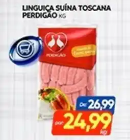 Novo Mix Linguiça suína toscana perdiga oferta