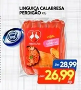 Novo Mix Linguiça calabresa perdigão oferta