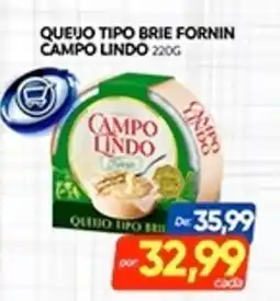 Novo Mix Quevo tipo brie fornin campo lindo oferta