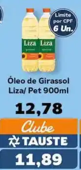 Supermercados Tauste Óleo de Girassol Liza/ Pet oferta