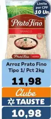 Supermercados Tauste Arroz Prato Fino Tipo 1/ Pct oferta