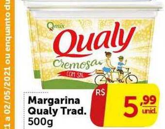 Margarina Qualy Trad. 500g