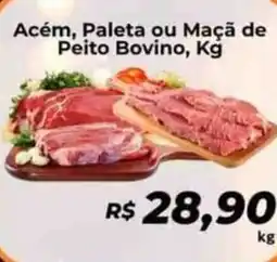 Supermercados Bretas Acém, Paleta ou Maçã de Peito Bovino, oferta
