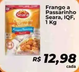 Supermercados Bretas Frango a Passarinho Seara, IQF, oferta