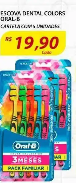 Escova Dental Colors Oral-b