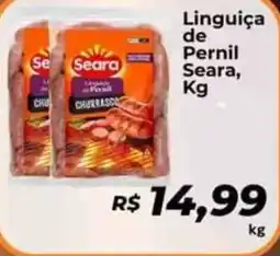 Supermercados Bretas Linguiça de Pernil Seara, oferta