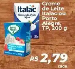 Supermercados Bretas Creme de Leite Italac ou Porto Alegre, TP, oferta