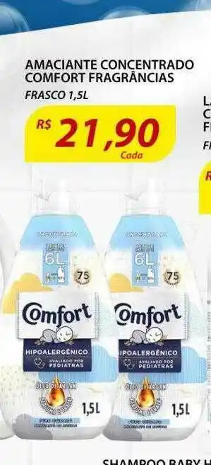 Assaí Atacadista Amaciante Concentrado Comfort Fragrâncias oferta